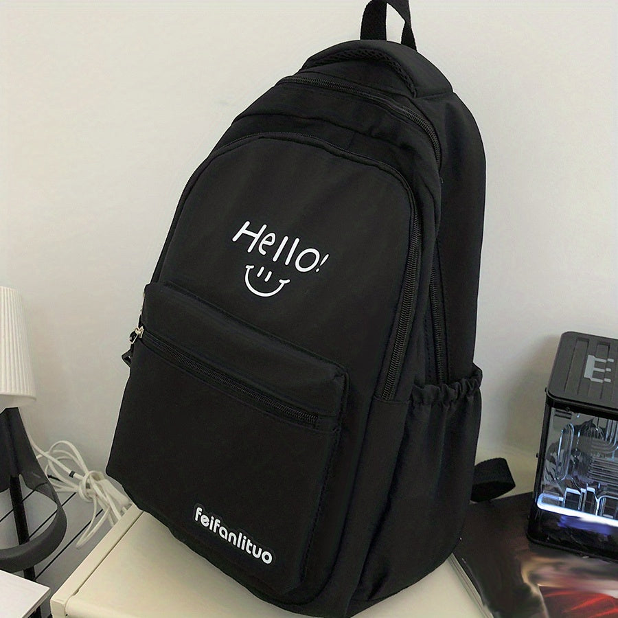 Preppy Style School Backpack for Students