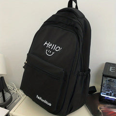Preppy Style School Backpack for Students