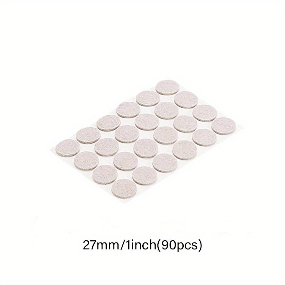 90pcs Furniture Mats Felt Mat Wood Floor Protector