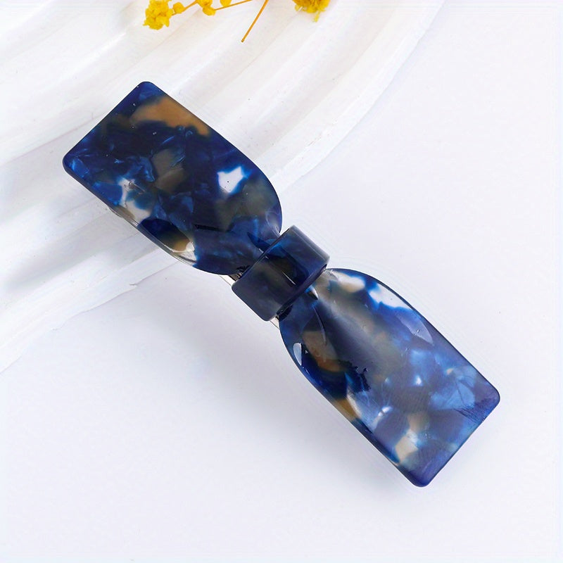 Bowknot Acetate French Barrette Hair Clip Hair Accessories
