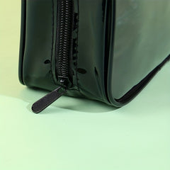 Transparent Zipper Makeup Pouch Minimalist Cosmetic Bag
