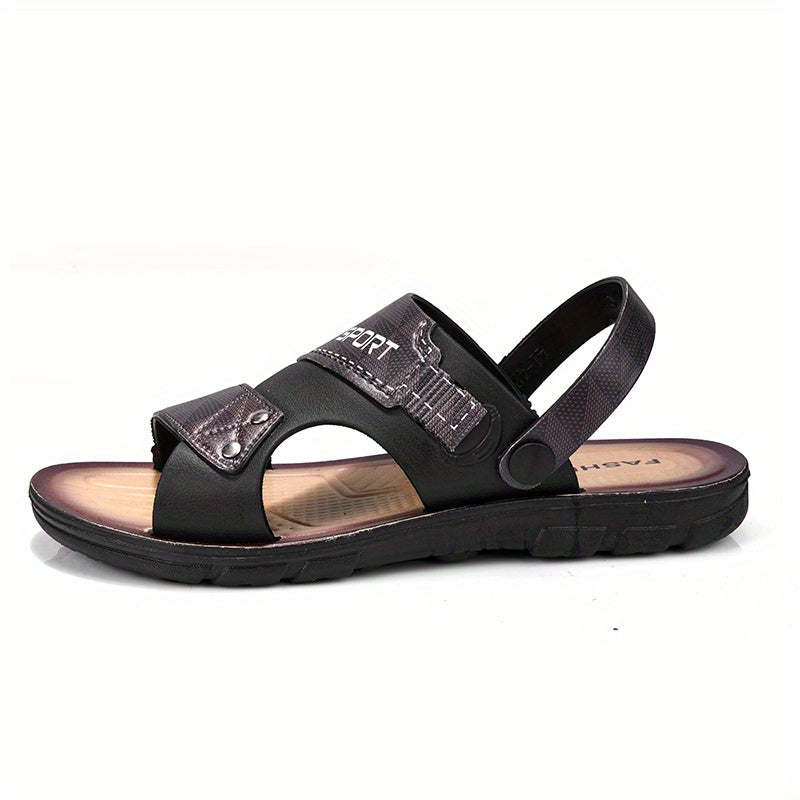 Men's Open Toe Rubber Sole Outdoor Casual Sandals