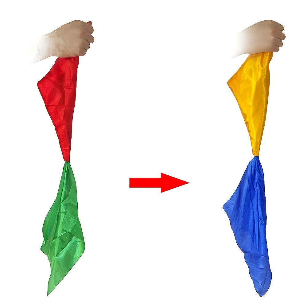 Magic Scarf Close Up Trick Prop for Magicians Perfect Gift - Kids & Adults