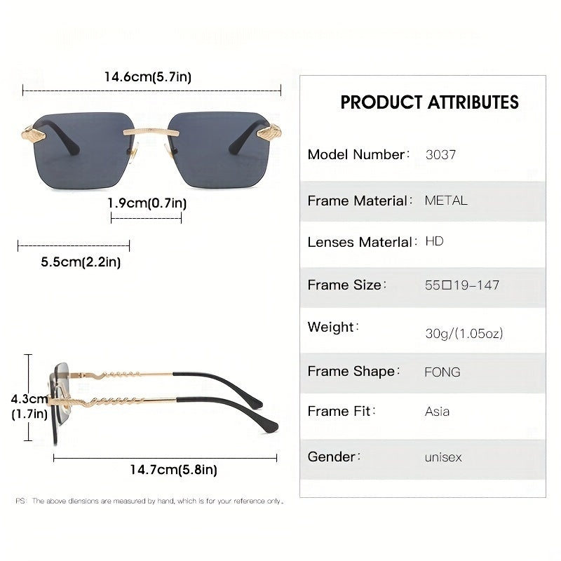Men's Outdoor Polarized Sunglasses, Square Frame, Sun Protection