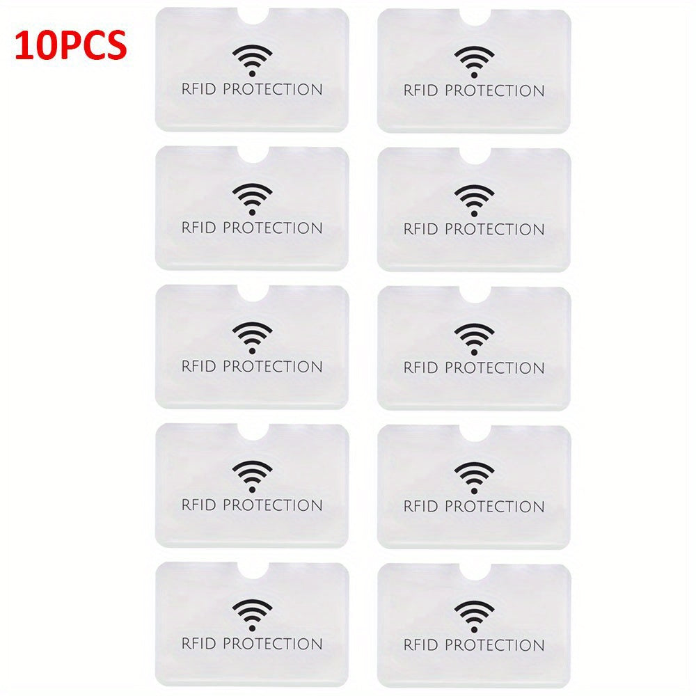 10PCS Anti RFID Credit Card Holder Wallet Blocking