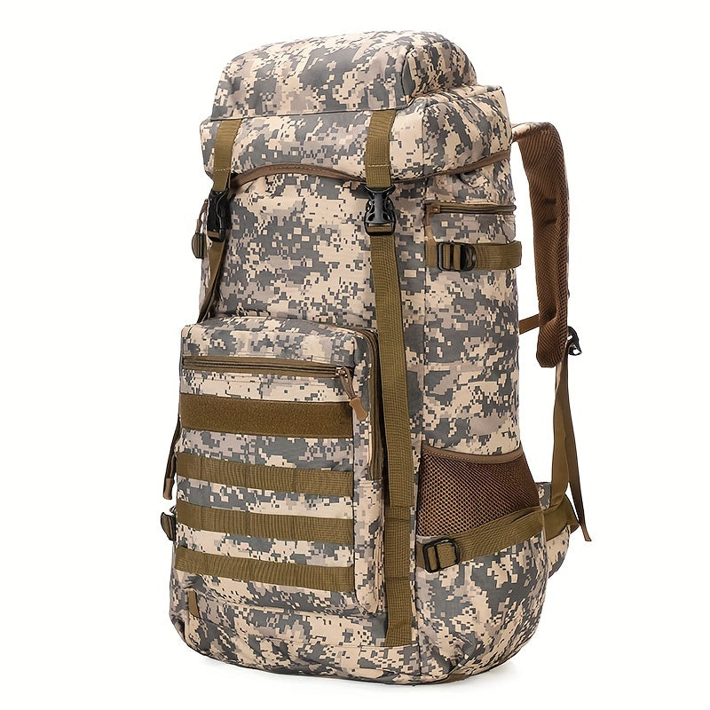 75L Camo Backpack Waterproof Outdoor Tactical Bag