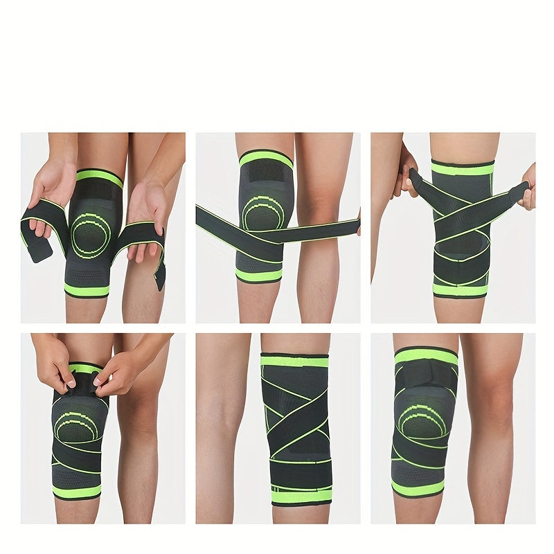 1PC Sports Knitted Knee Pads for Running Cycling Basketball