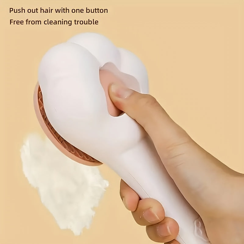 Pet Grooming Tool: Hair Removal Comb & Slicker Brush