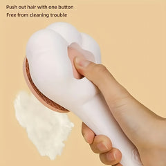 Pet Grooming Tool: Hair Removal Comb & Slicker Brush
