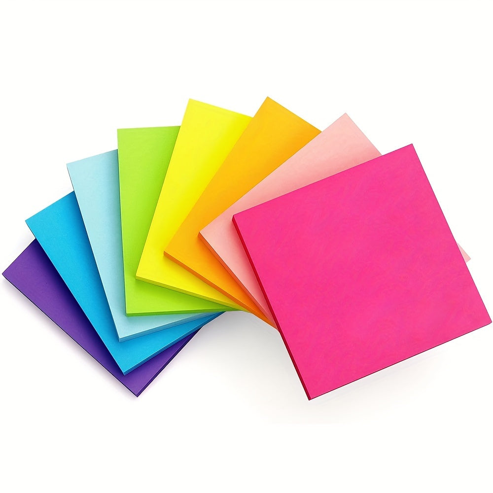 Purple Sticky Notes 7 62x7 Self Stick Bright Colors Sticky Notes