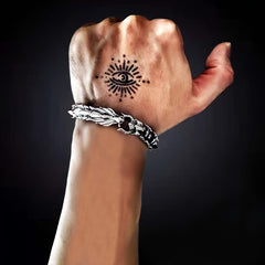 Vintage Mens Dragon Bracelet Hip Hop Punk Bracelet