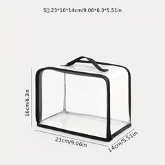Portable Transparent Toiletry Bag Travel Storage Bag