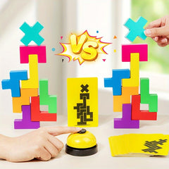 Wooden Balance Stacking Blocks Game for Kids