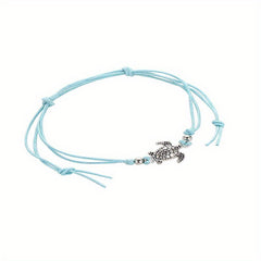 Turtle Rope Anklet Summer Beach Travel Accessory