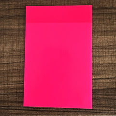Large Fluorescent Sticky Notes Waterproof PET Index Stickers