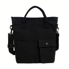 Canvas Tote Bag Women's Handbag Large Capacity Crossbody Purse