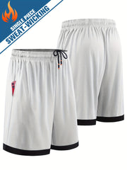 Men's Comfy Sport Shorts Quick Dry Moisture Wicking Mid Stretch Breathable