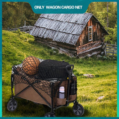1pc Utility Wagon Net Cargo Net for Garden Cart Folding Trolley