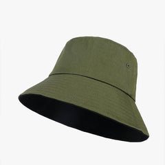 Casual Bucket Hat Solid Sunscreen Summer Sun Hat Women Cap