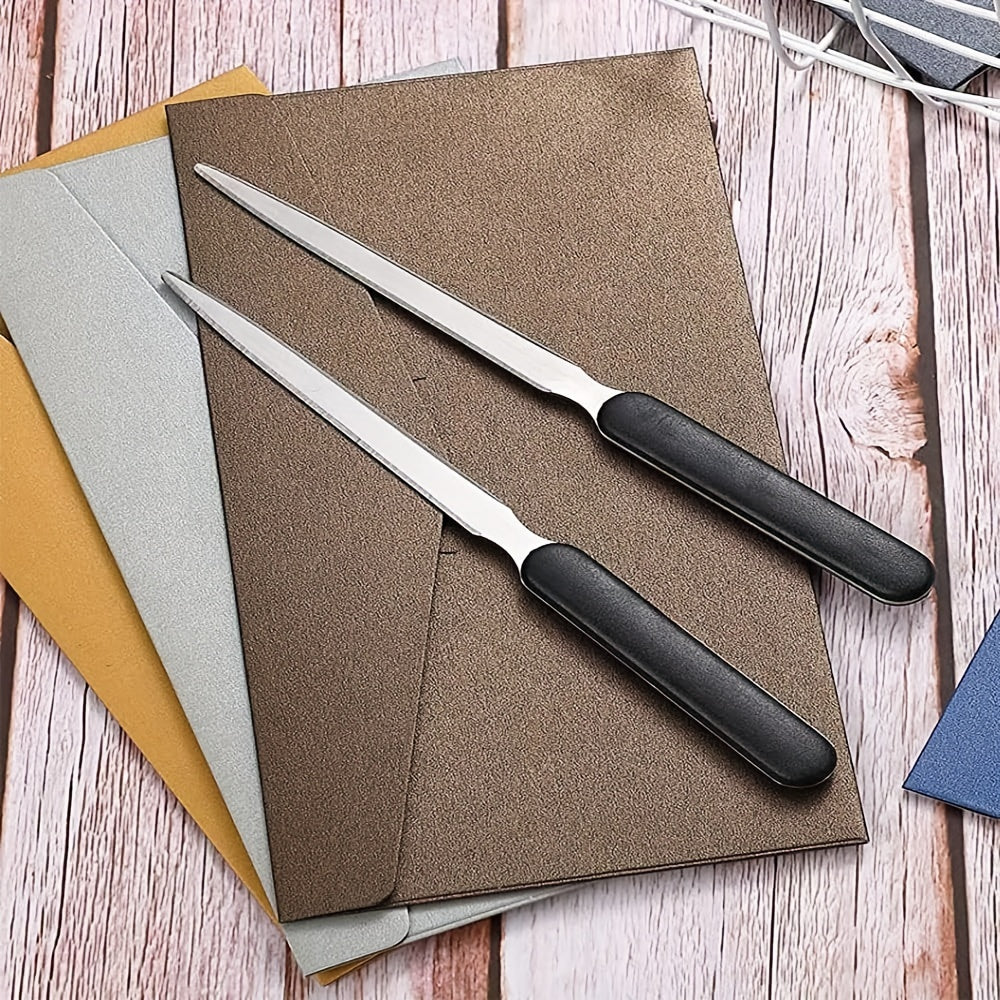 3pcs Stainless Steel Envelope Openers Lightweight Mail Slitters