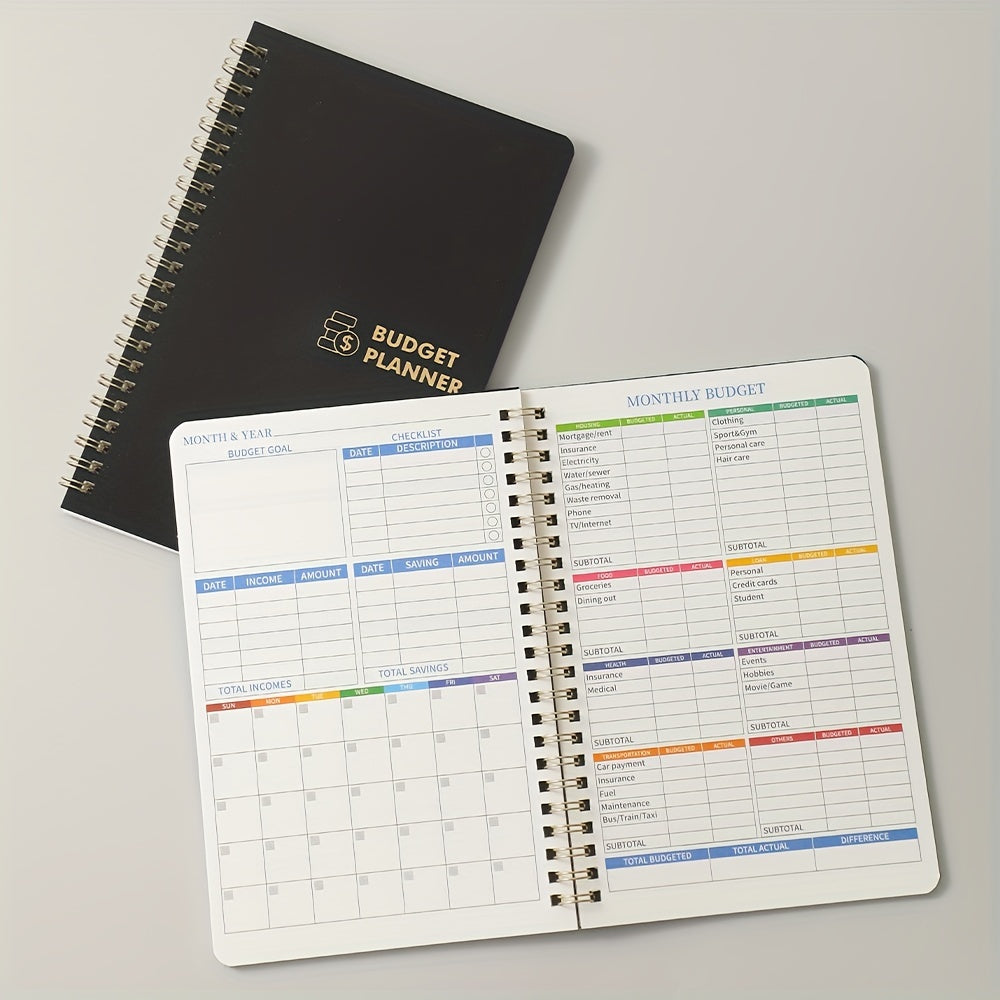 Budget Planner Monthly Bill Organizer Hardcover Budget Book