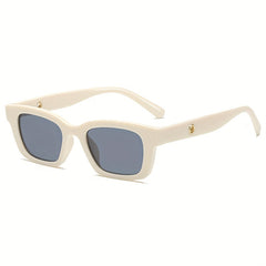 Y2K Rectangle Sunglasses UV400 Sun Shades Glasses