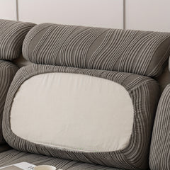 Polar Fleece Elastic Sofa Slipcover Non-slip Couch Cover