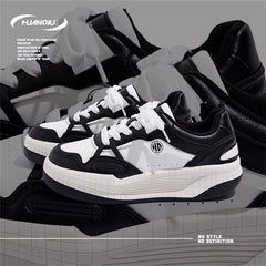 Peas Shoes Women's Thick Sole Skate Shoes Non slip Platform Sneakers