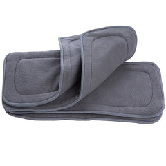 Bamboo Charcoal Baby Diaper 4-Layer Washable & Recyclable Deodorizing Breathable