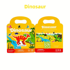 Kids' Waterproof Sticker Activity Book - Winter Year Theme