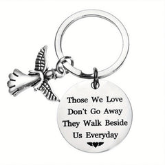 Stainless Steel Keychain for Bags Purses Backpacks - Perfect Gift