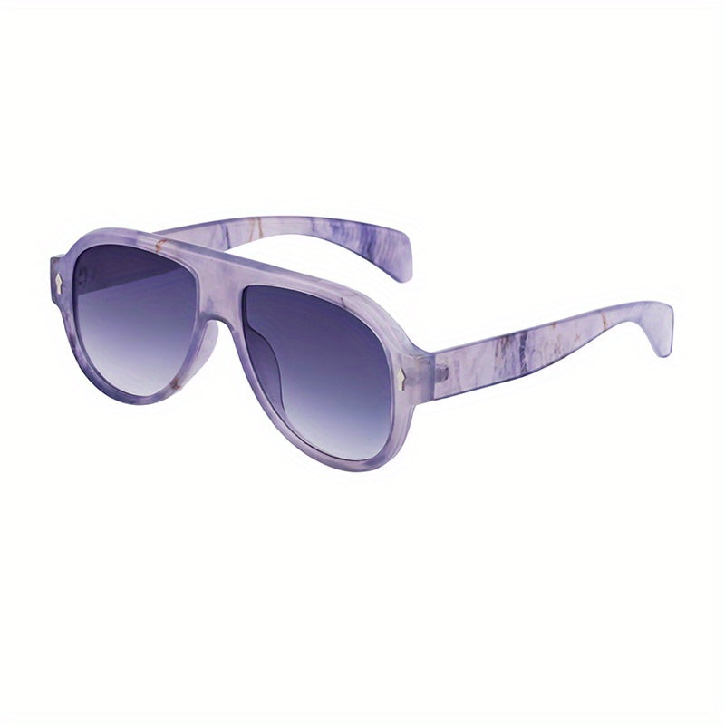 Men's Large Frame UV Resistant Sunglasses Leopard Print Beach Sunglasses