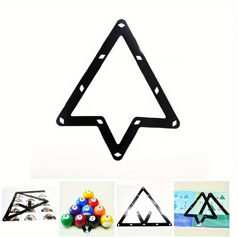 9 & 10 Balls Pool Rack - Durable Pool Table Rack