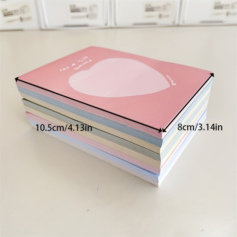 Love Letter Macaron Notepad Set, 200 Sheets