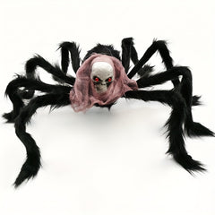 Plush Horror Spider Halloween Ornament