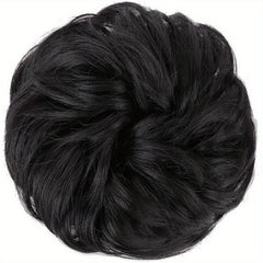 16 Cm Brazilian Human Hair Messy Bun Chignon Extensions