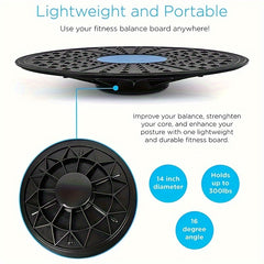 Yoga Balance Board Fitness Sensory Training Core Training