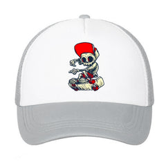 Unisex Mesh Sunshade Adjustable Baseball Cap Outdoor Sport Embroidery