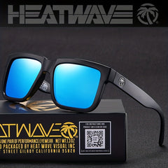 Square Frame Polarized Sunglasses Men's UV Protection Holiday Outdoor Beach