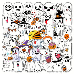 50pcs Funny Ghost Series Graffiti Stickers Waterproof DIY Creative