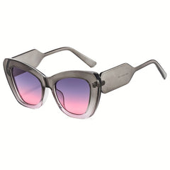 Men's Chunky Edge Cat Eye Sunglasses for Holiday Party