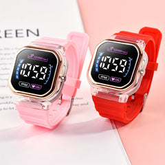 LED Display Children's Colorful Electronic Watch