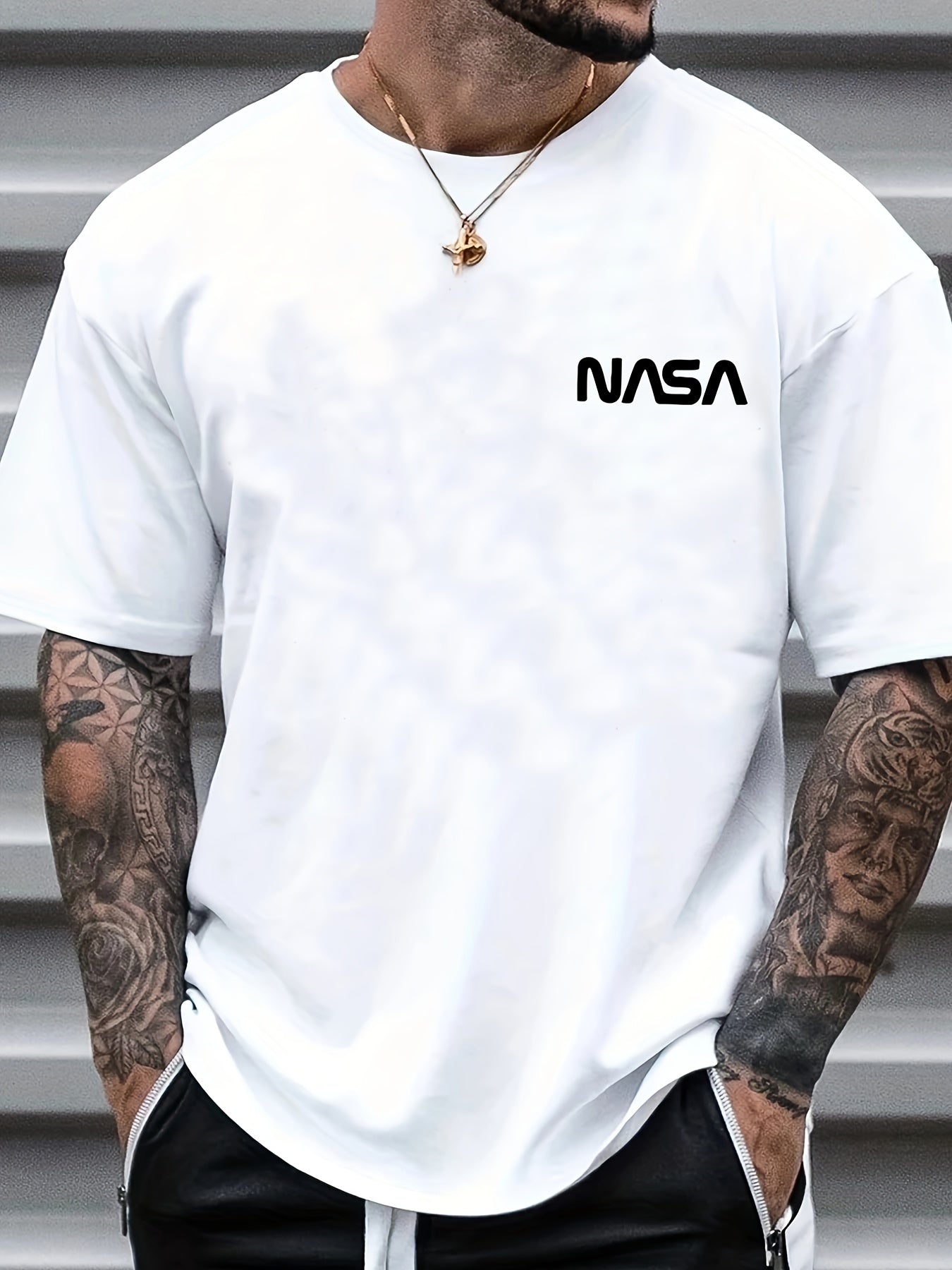 Men's Graphic Crew Neck T shirt Casual Comfy Tees For Summer