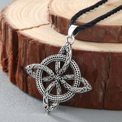 Vintage Viking Planet Necklace Men's Amulet Jewelry