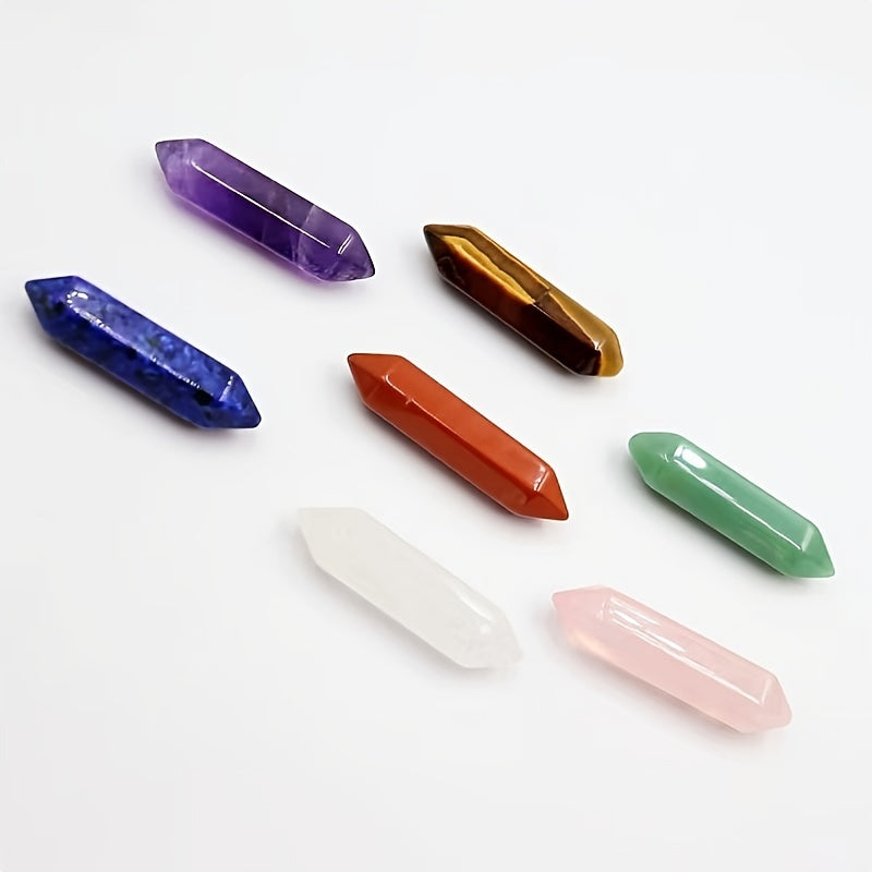 Healing Crystals Wands & Tower Chakra Stones Set