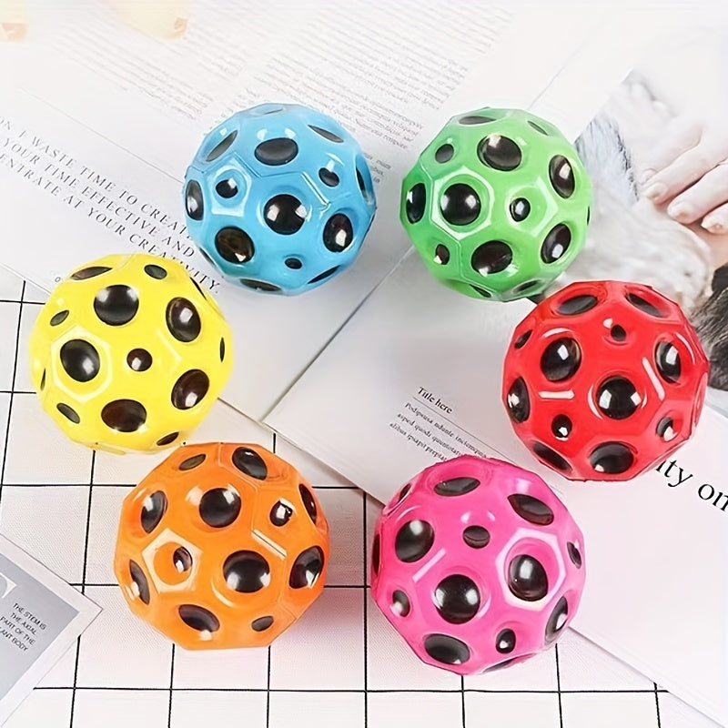 High Elastic Moon Ball Toy - Decompressing Vent Honeycomb Ball