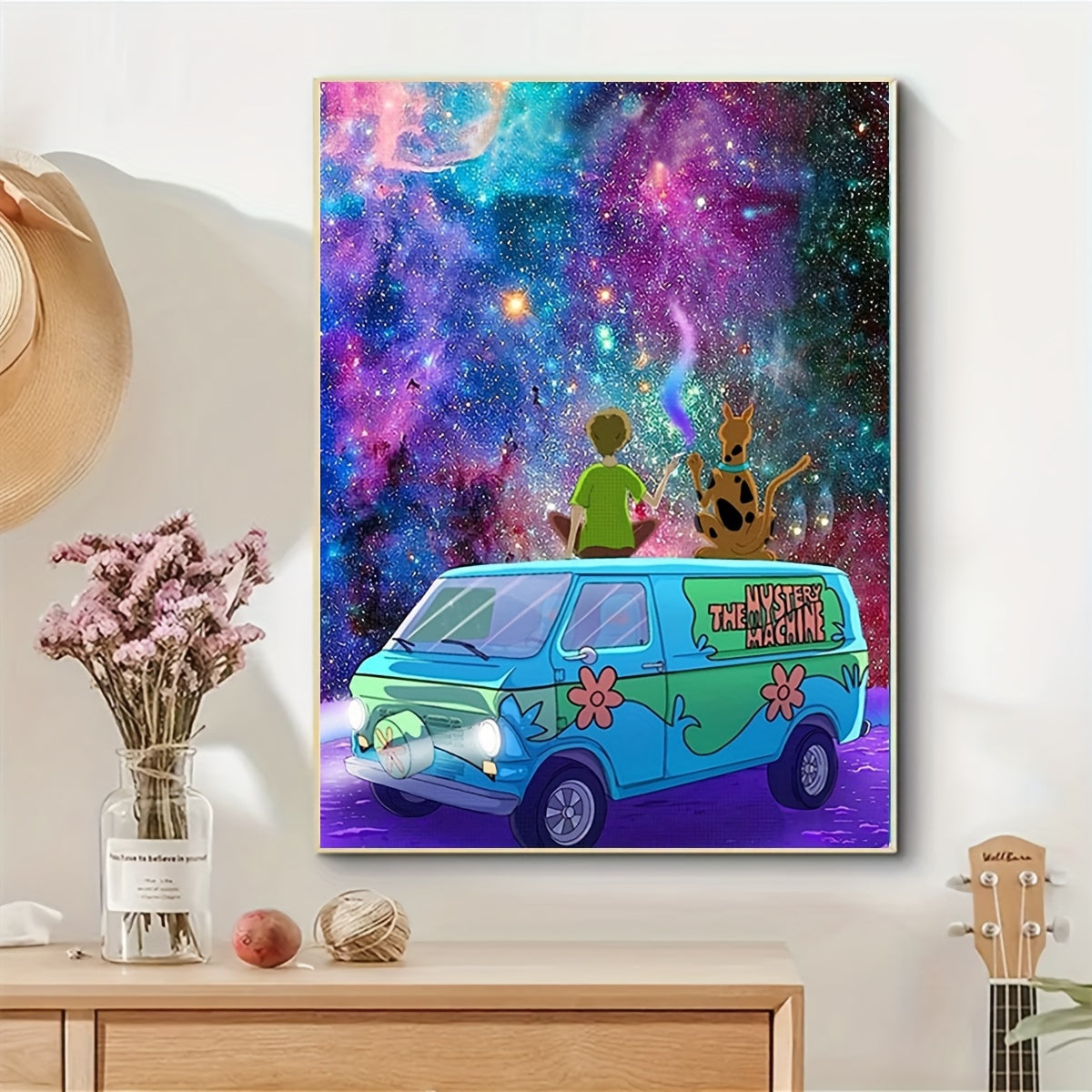 Cartoon Car Pattern Canvas Painting Poster Print Home Wall Decoration Art