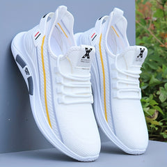 Men's Lightweight Lace-up Sneakers Breathable Walking Shoes