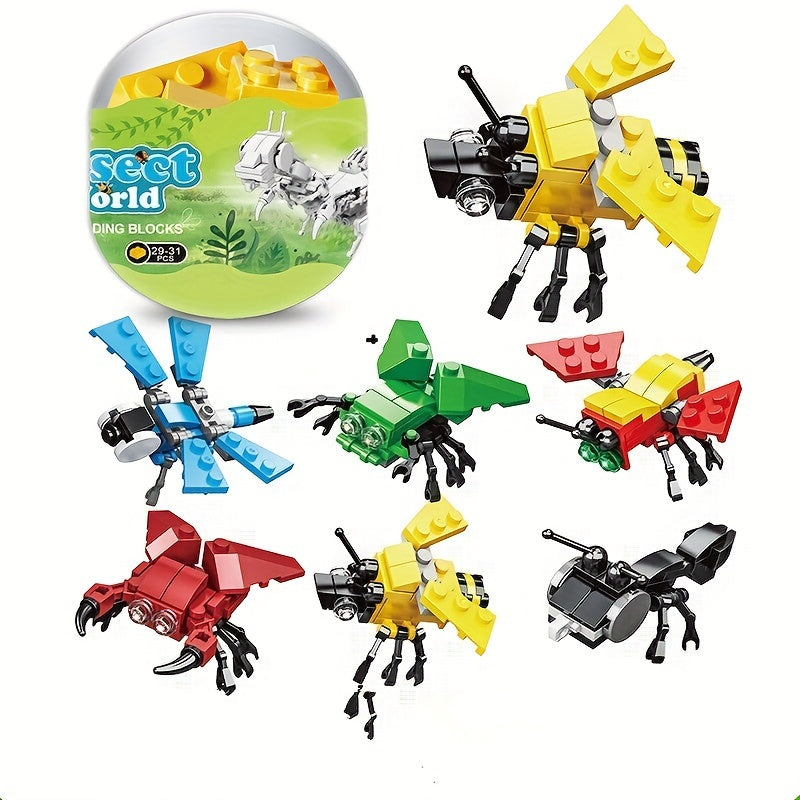 Building Block Twist Egg Toy Assembly Educational Toy