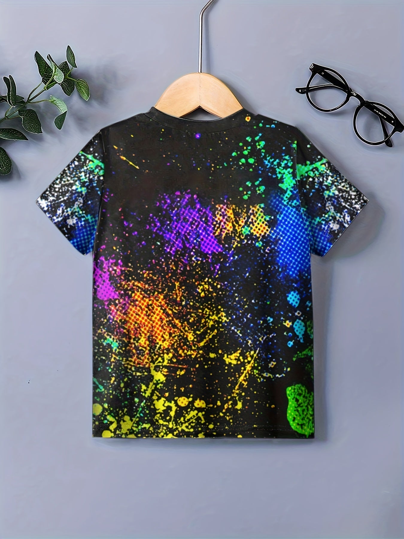 Kids Tee Shirt 3D Print Short Sleeve Street Wear Round Neck Tee
